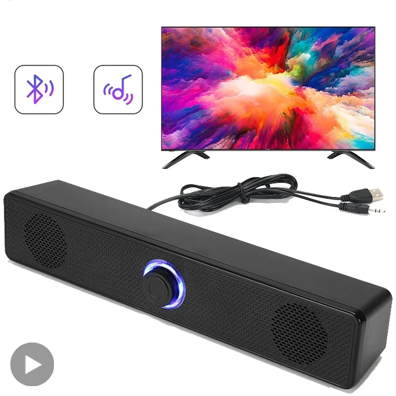Audio Music Player Pc - Soundbar Computer PC TV Laptop Desktop