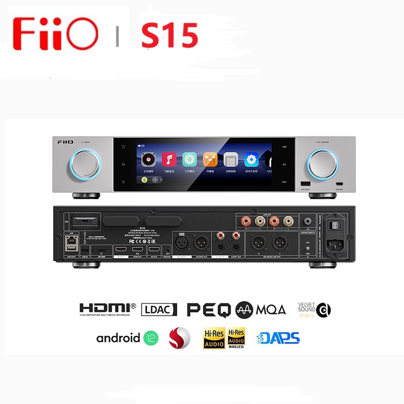 Audio Music To Mp3 - FiiO S15 Desktop Hi-Res Audio Music