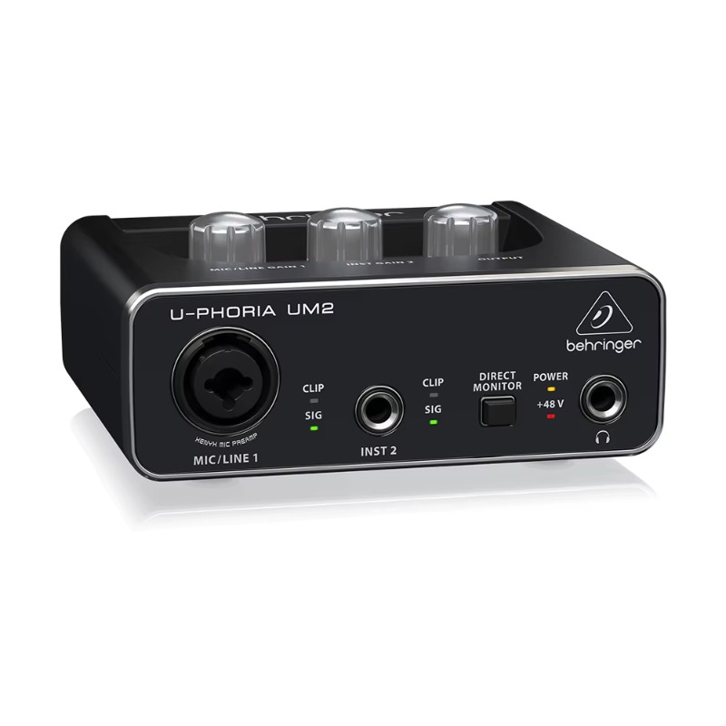 Audio Music Sound - Behringer U-Phoria UM2 Sound Card 2-Channel