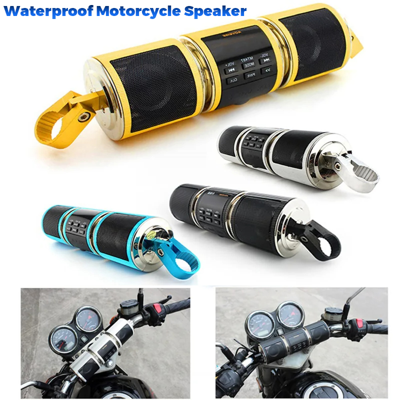 Audio Music To Mp3 - Motorcycle Audio FM Radio AUX USB
