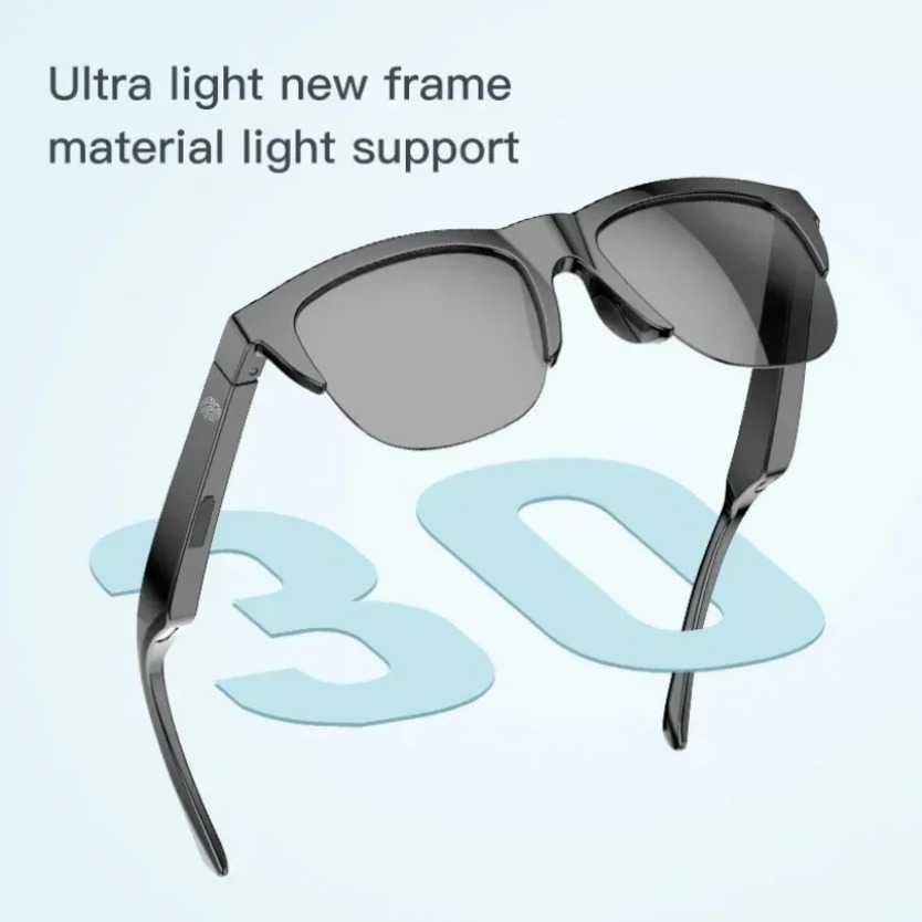 Audio Music Hifi - Open Ear Wireless Bluetooth Smart Sunglasses