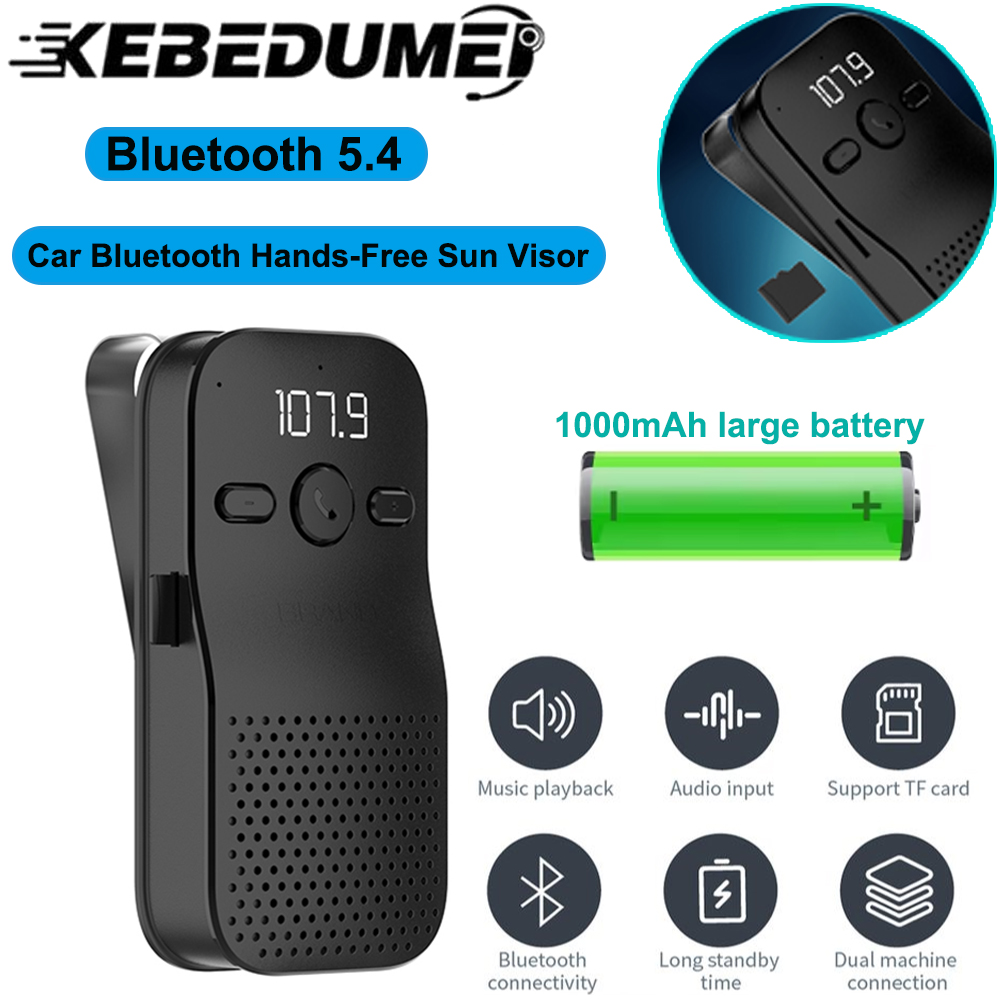 Audio Music Player Pc - Bluetooth 5.4 Handsfree Car Kit Speaker