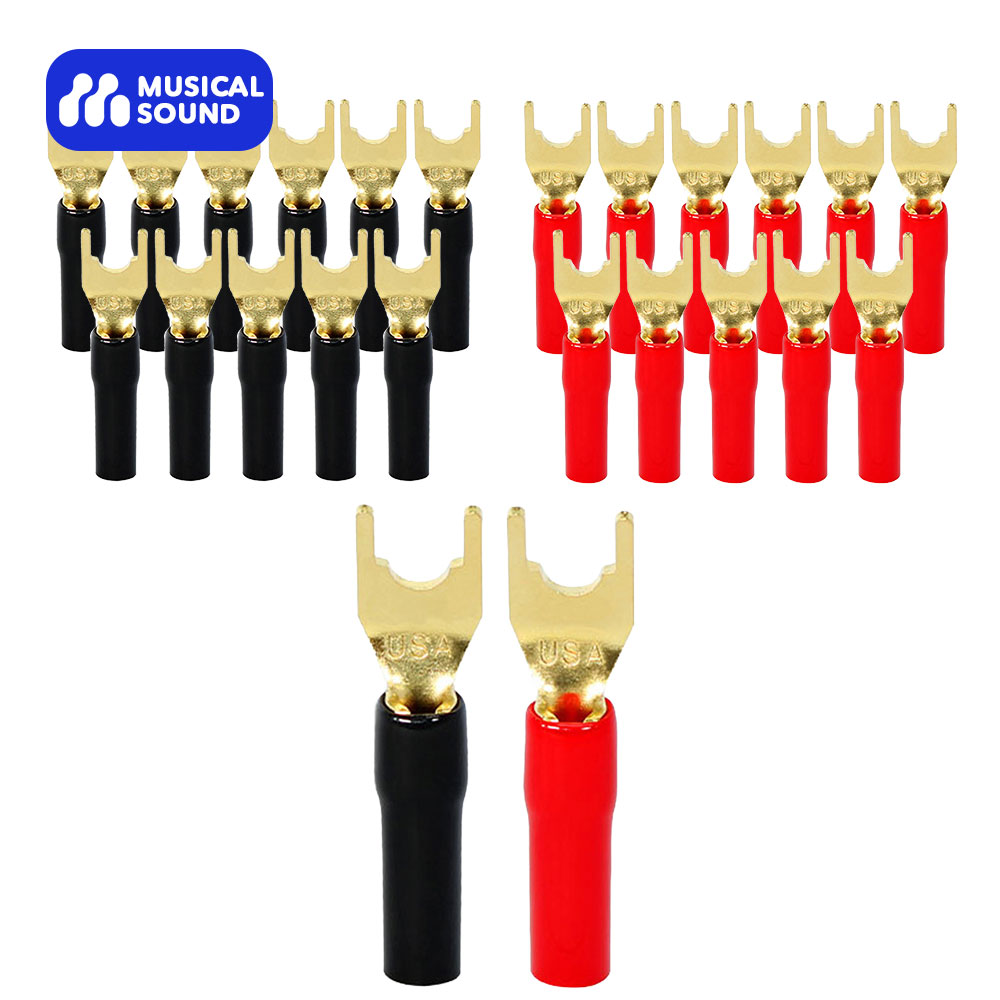 Audio Music Hifi - Musical Sound Banana Plugs 24k Gold