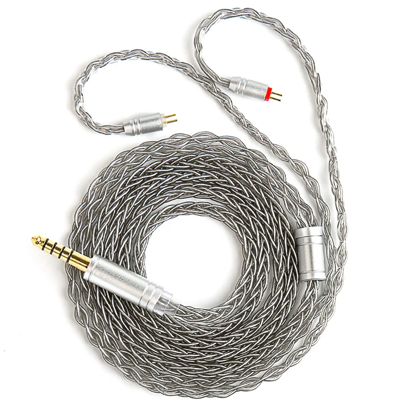 KBEAR ST12 8-strand 4N OFC sil - Audio Music Hifi review and price