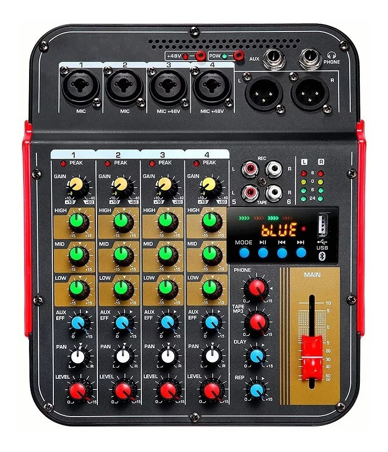 Audio Mixer Bluetooth and Reve - Audio Music Recorder review and price