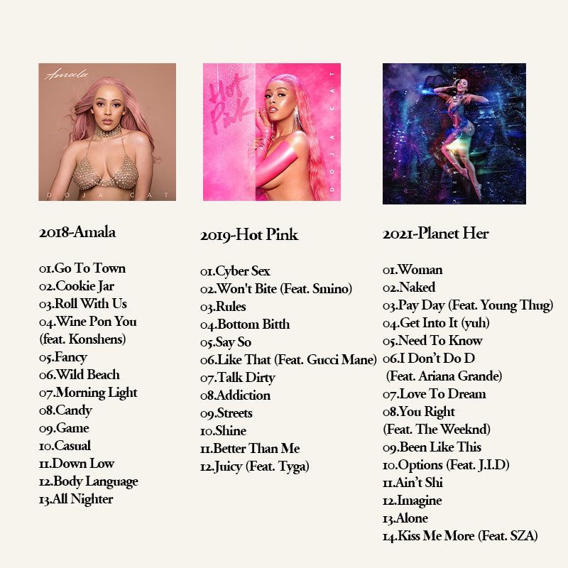Doja Cat 6CD Music Album Colle - Audio Music Sound review and price