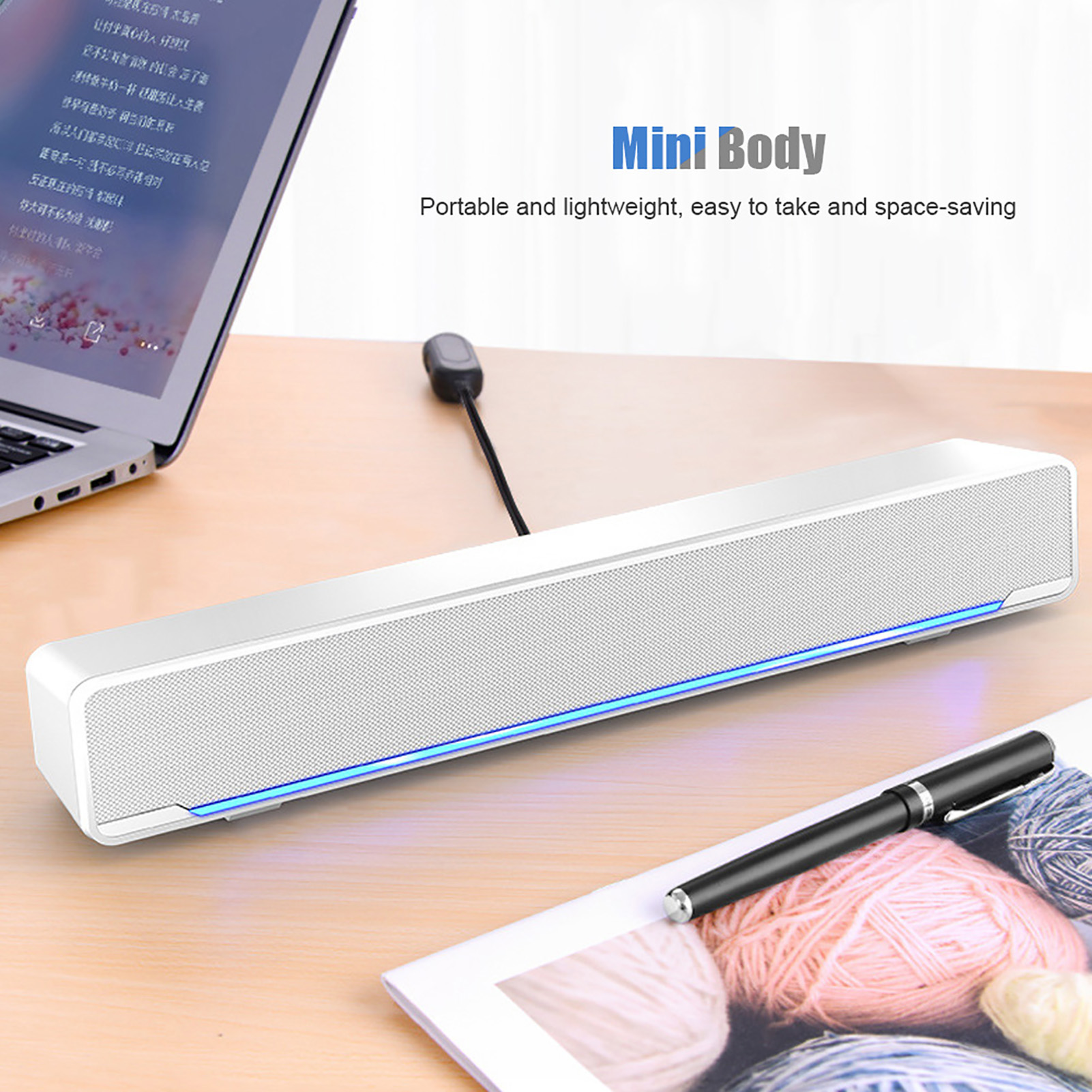 Portable Soundbar USB Wired St - Audio Music Player Pc review and price