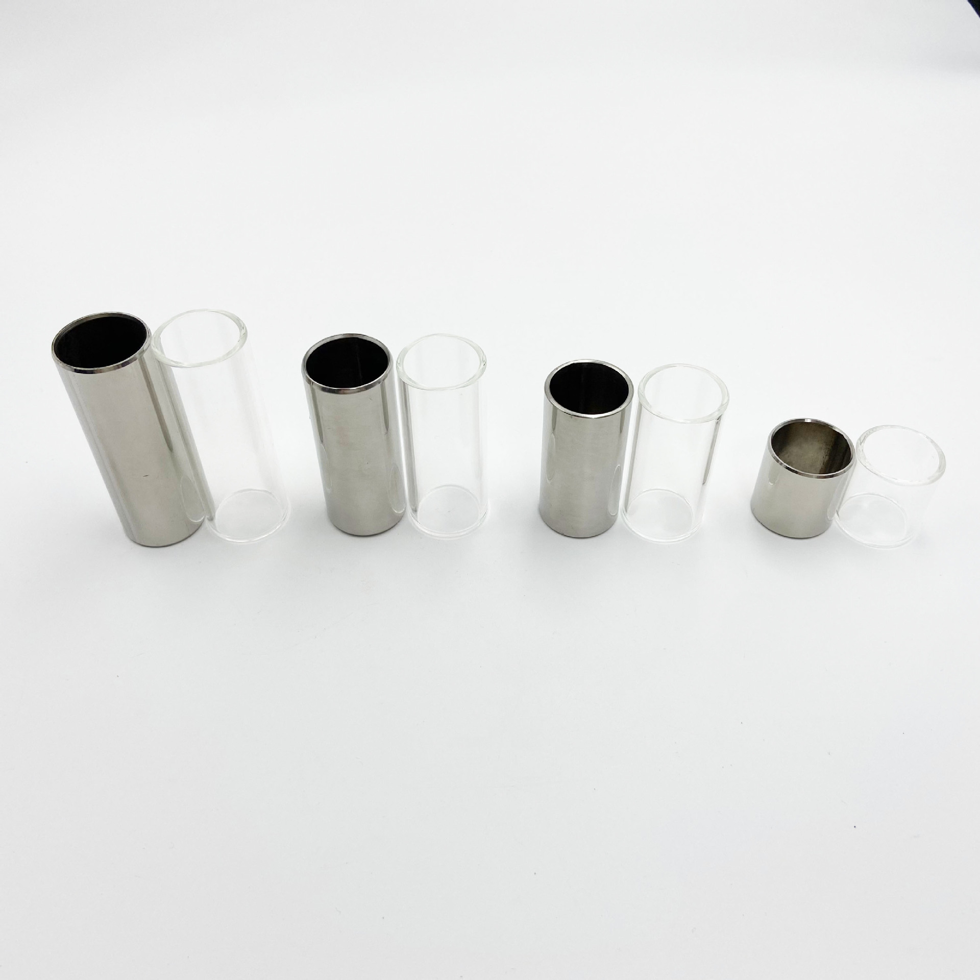 Guitar Glass + Stainless Steel - Guitar Slide Tube review and price