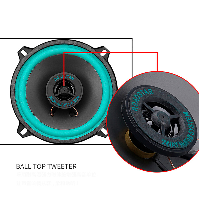 4/5/6 Inch 100W 2-Way Car HIFI - Audio Music Hifi review and price