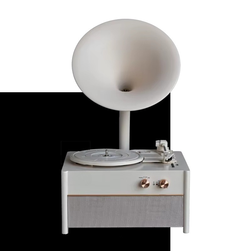 Elegant White Vinyl Record Pla - Audio Music Player Pc review and price
