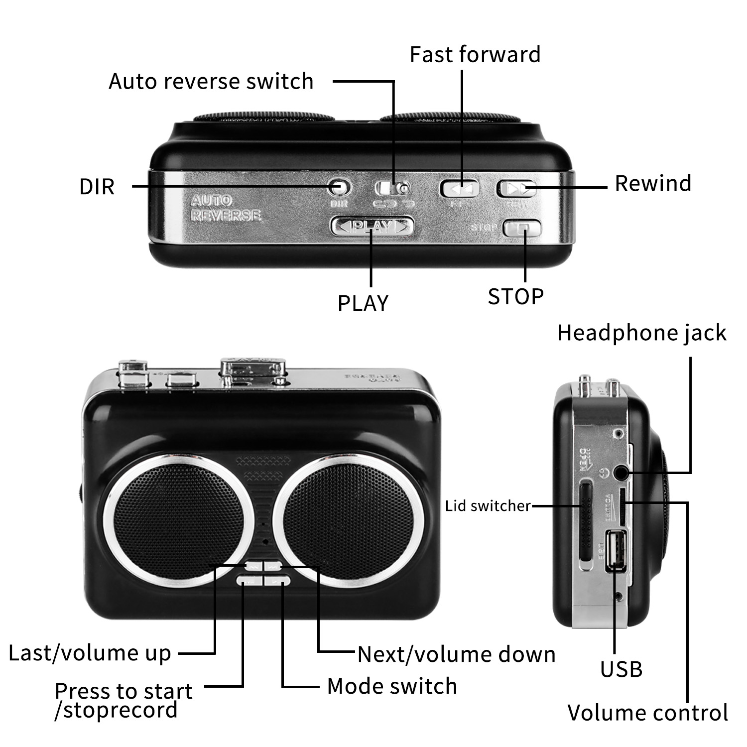 USB Cassette Player Tape to MP - Audio Music Player Pc review and price