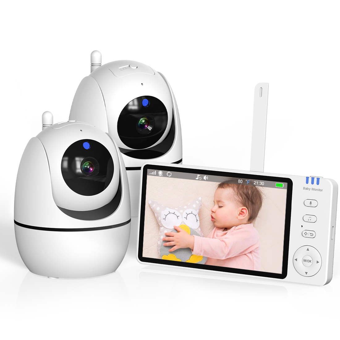 720P HD Wireless Video Baby  5 - Audiovision Music Player review and price