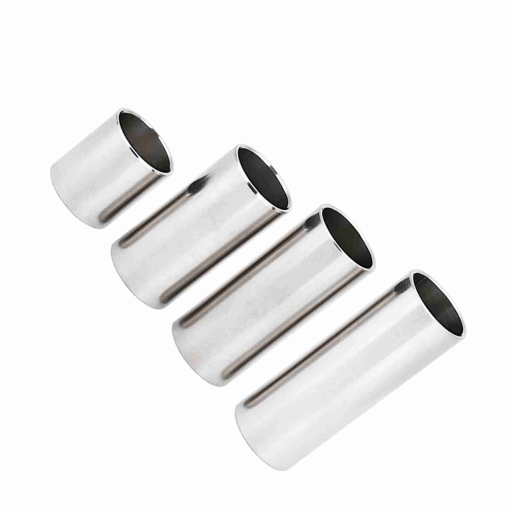 4pcs Stainless Steel Guitar Sl - Guitar Slide Tube review and price