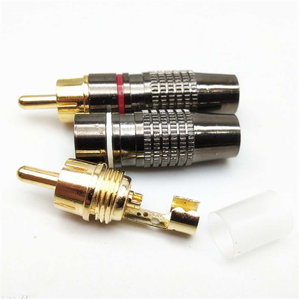Musical Sound Male RCA Plug Ad - Audio Music Hifi review and price