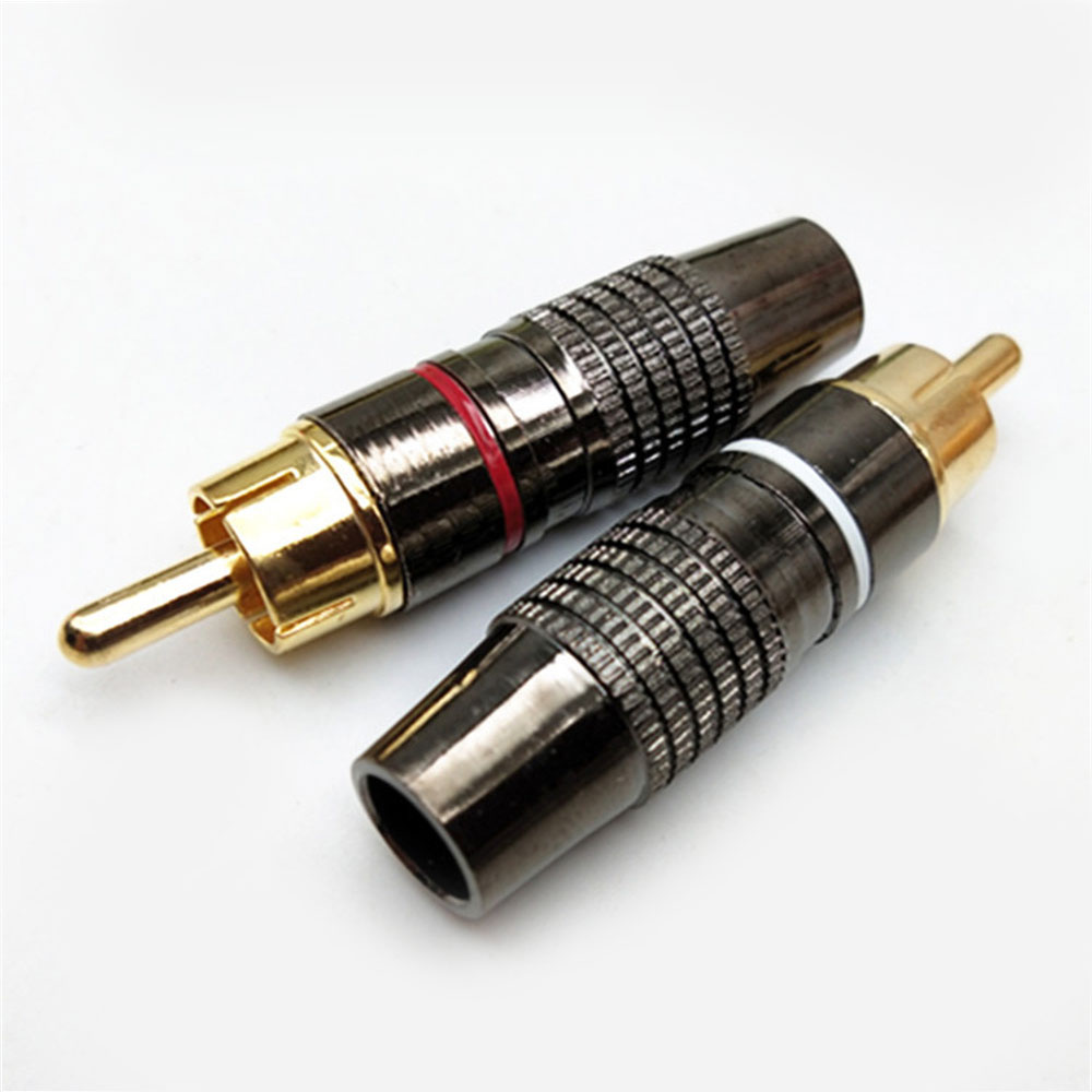 Musical Sound Male RCA Plug Ad - Audio Music Hifi review and price