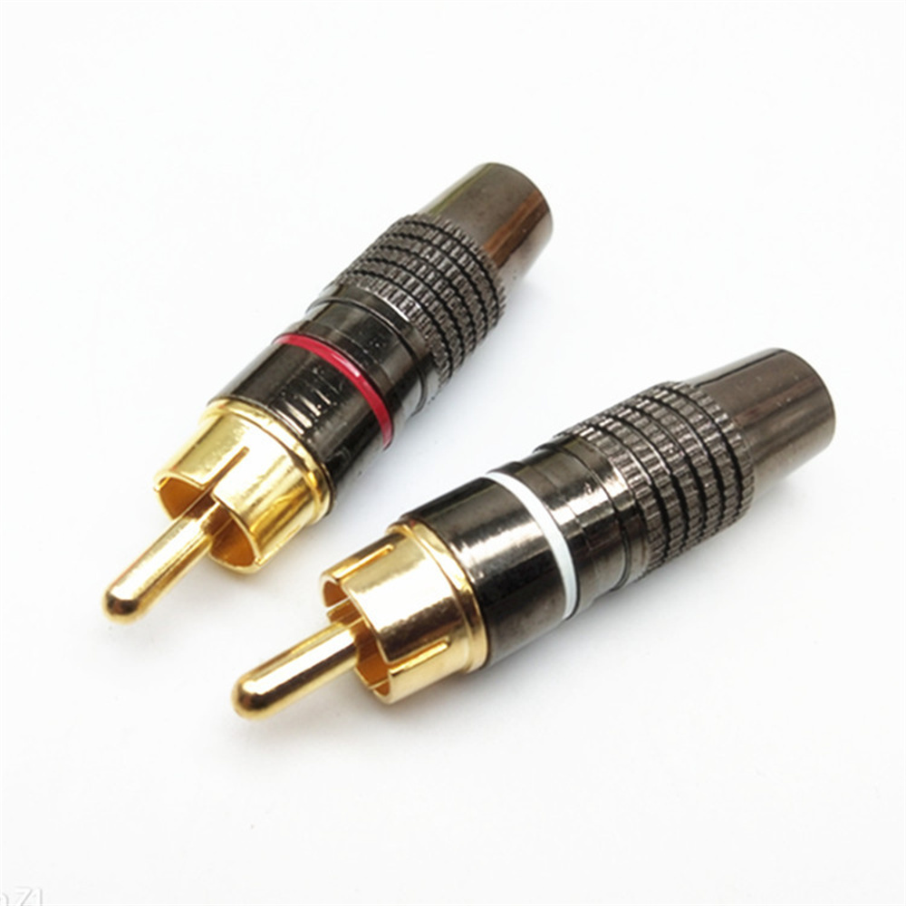 Musical Sound Male RCA Plug Ad - Audio Music Hifi review and price