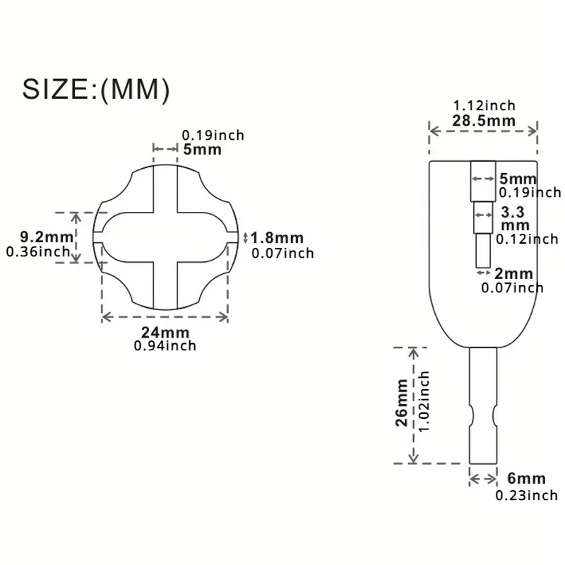 Miwayer  1/2PCS  Electric Guit - Guitar Slide Tube review and price