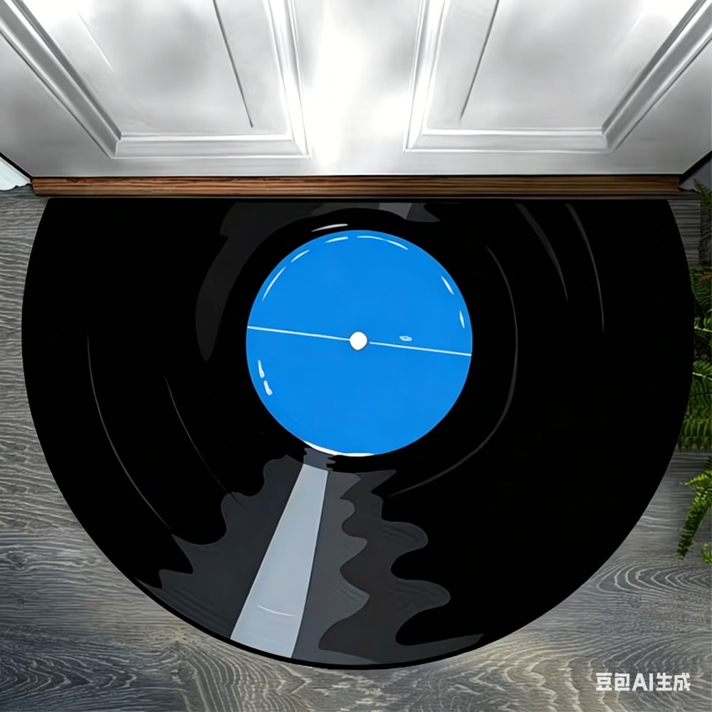 Retro Vinyl Record Half Round  - Audio Music Recorder review and price