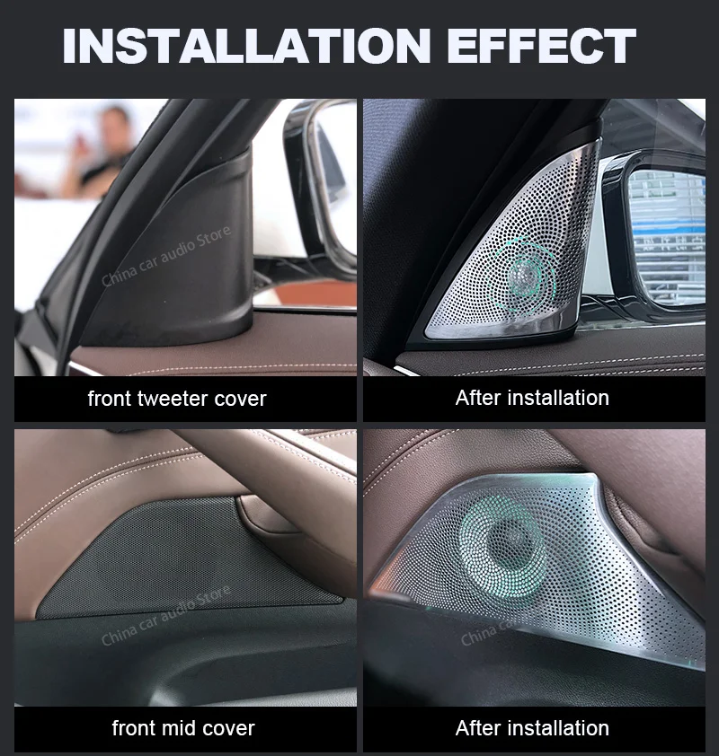 LED Car Speaker Tweeter Cover  - Audio Music Hifi review and price