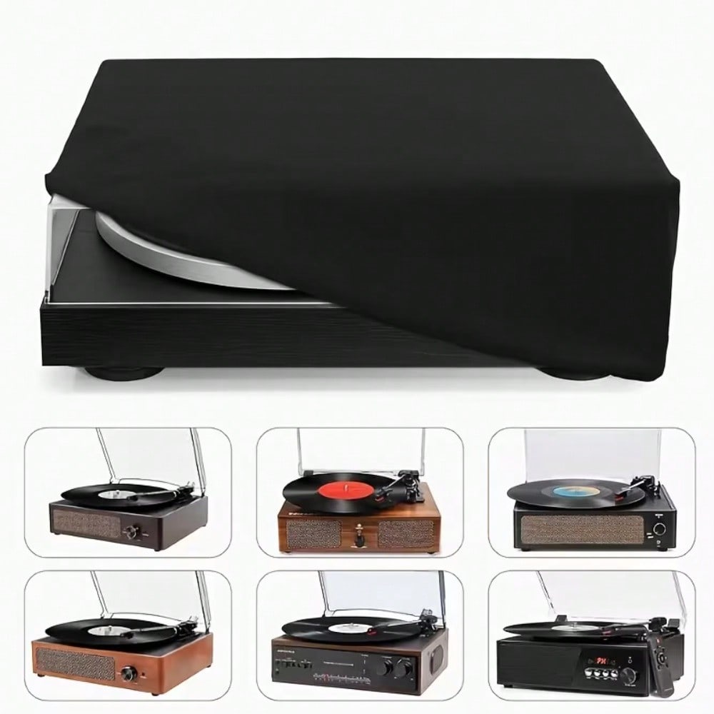 Vinyl Record Player Dust Cover - Audio Music Recorder review and price