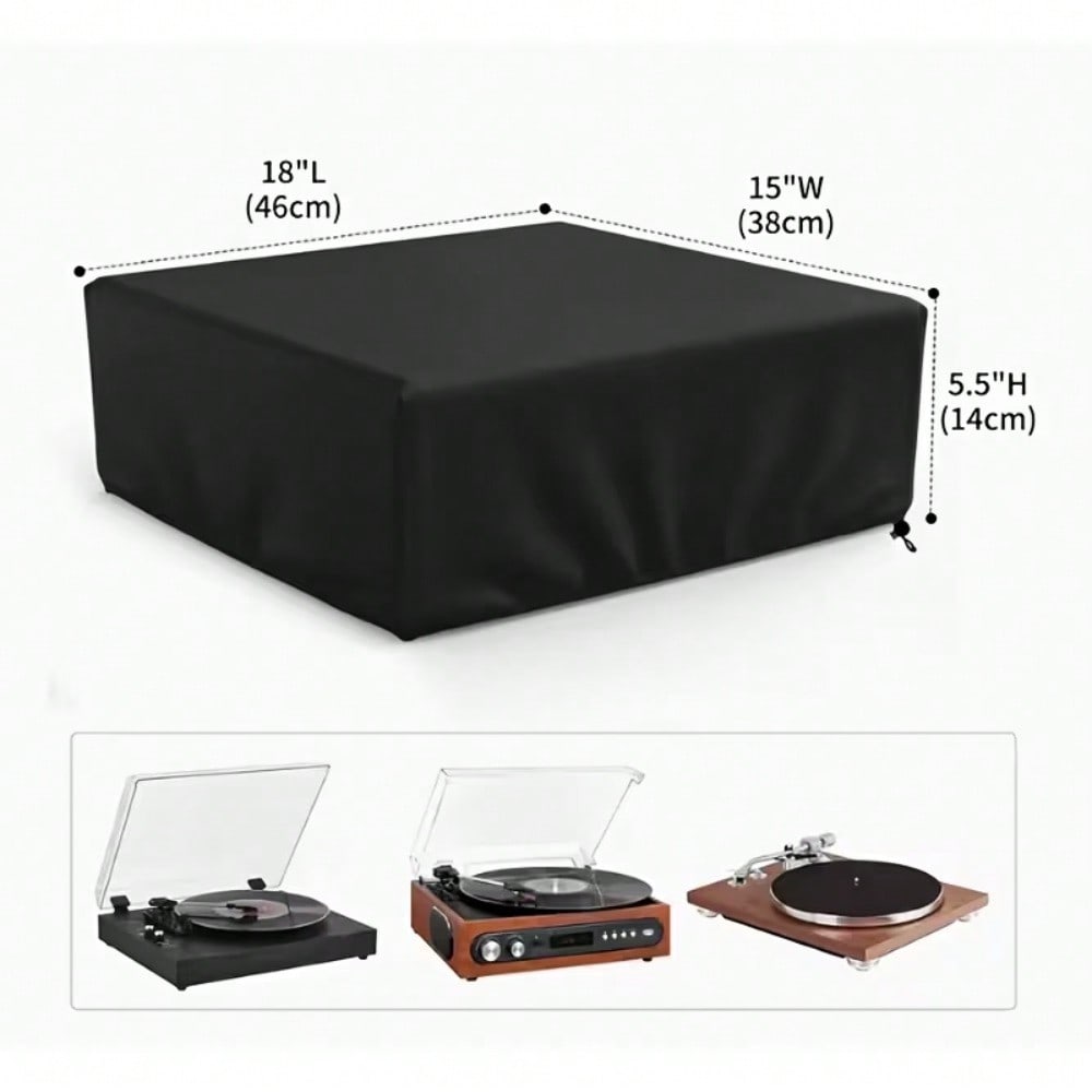 Vinyl Record Player Dust Cover - Audio Music Recorder review and price
