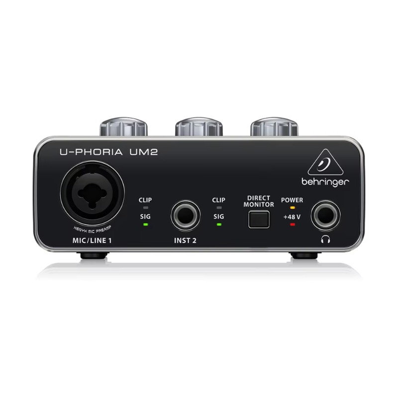 Behringer U-Phoria UM2 Sound C - Audio Music Sound review and price