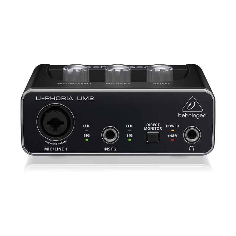 Behringer U-Phoria UM2 Sound C - Audio Music Sound review and price