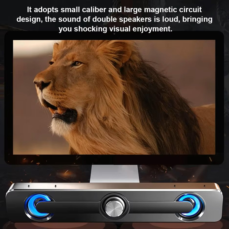Caixa De Som Wired Speaker Sou - Audio Music Player Pc review and price
