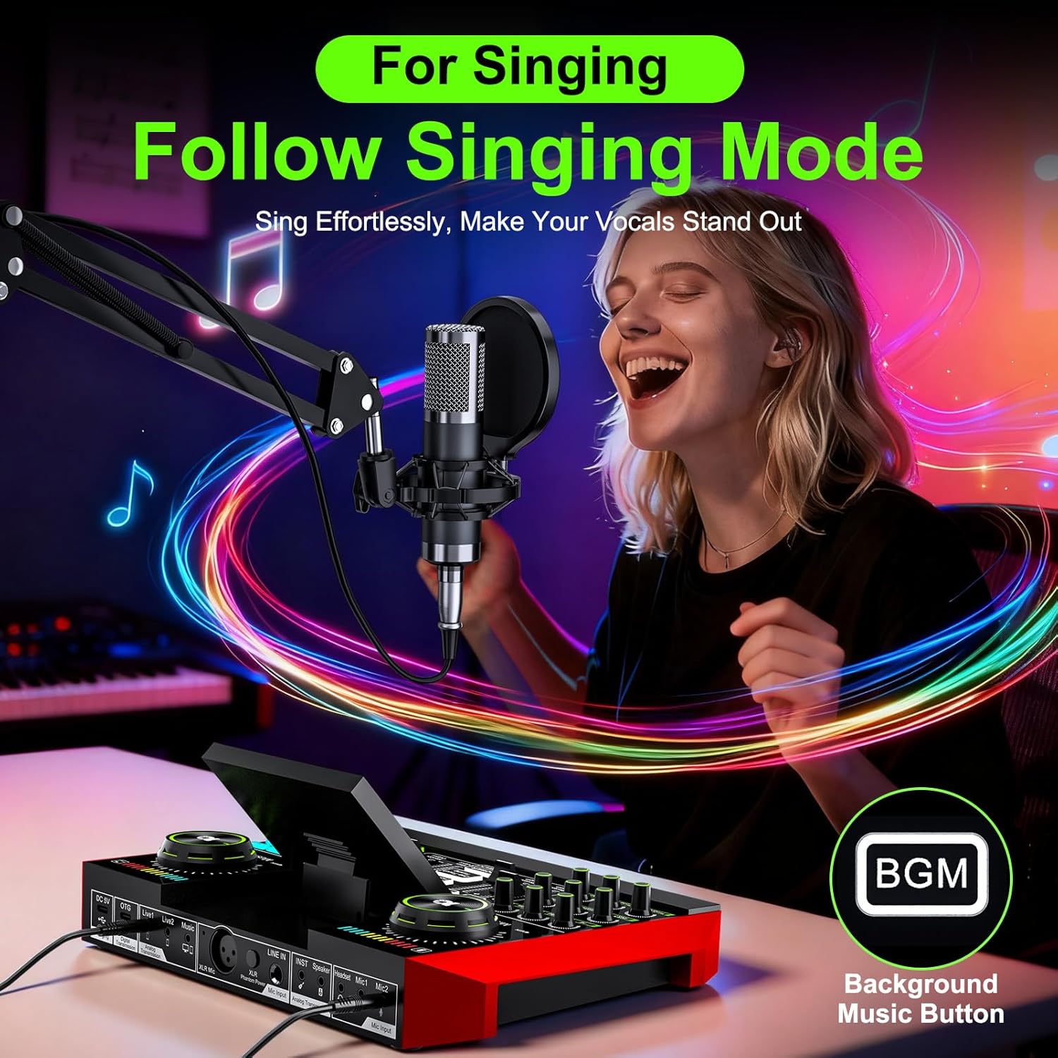 Tenlamp G10 Live Streaming Aud - Audio Music Recorder review and price