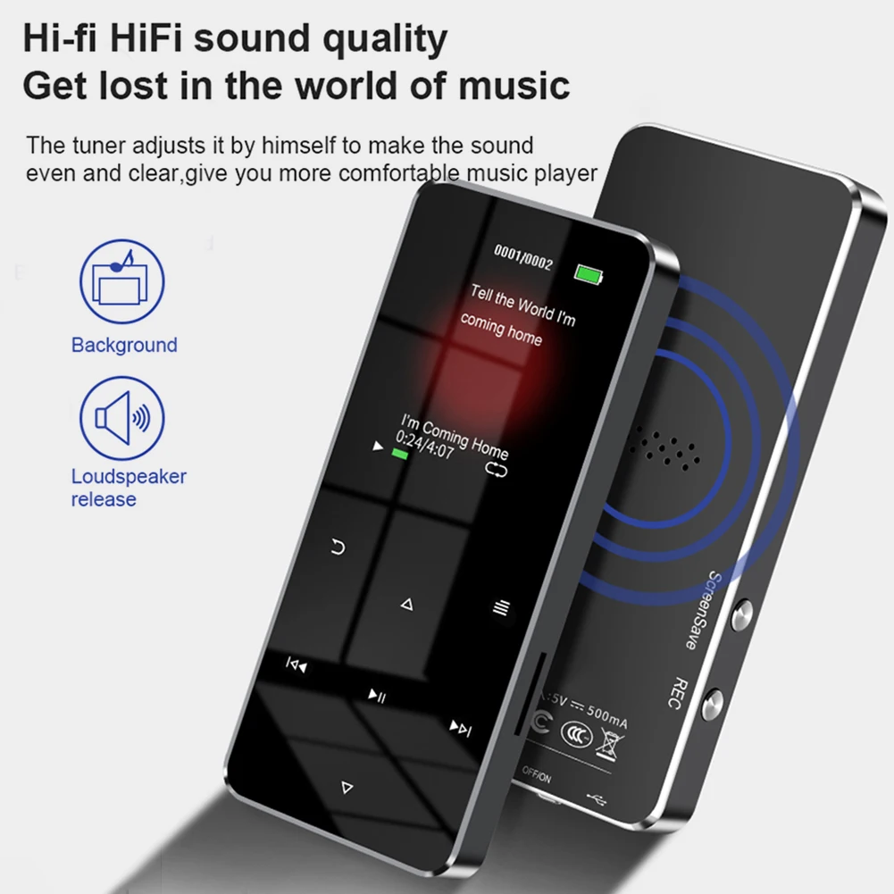 Mini 1.8 inch Metal Touch MP3  - Audio Music Recorder review and price