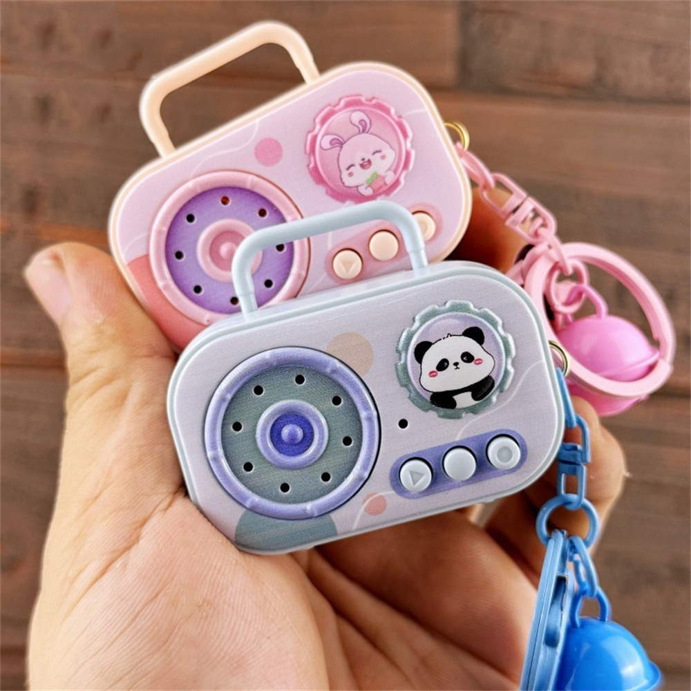 Mini Vintage Recorder Keychain - Audio Music Recorder review and price