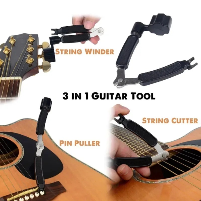 Guitar 3-in-1 String Clipper,  - Guitar Slide Tube review and price