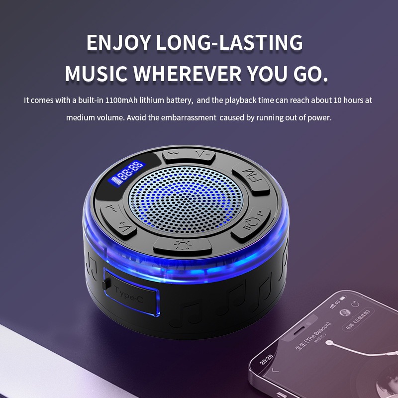 Bathroom Waterproof Wireless B - Amazon Music Audio Quality review and price