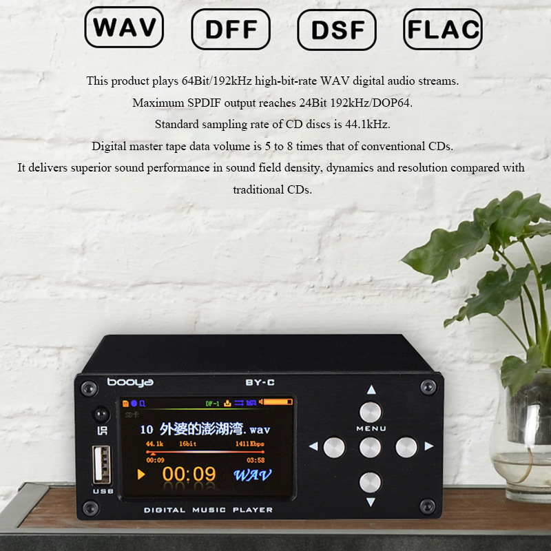 BY-C1 Lossless Digital Audio P - Audio Music To Mp3 review and price